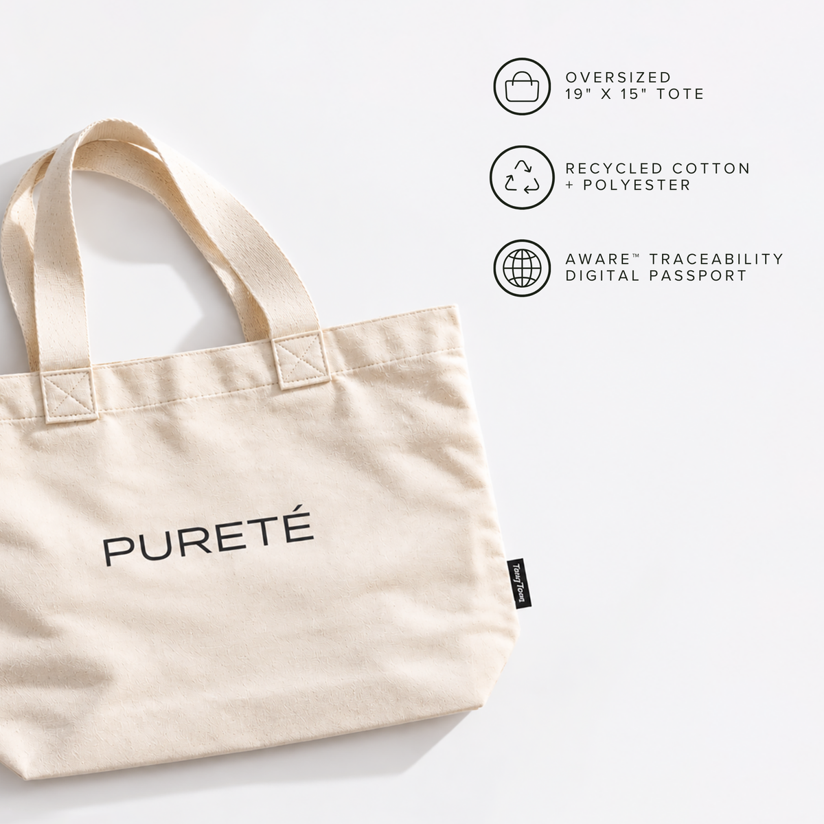 The Pureté Everyday Canvas Tote